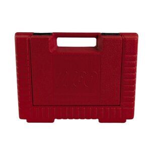 Vintage 1985 Lego Red Storage Container Carrying Bin Case 10x13x4 inch